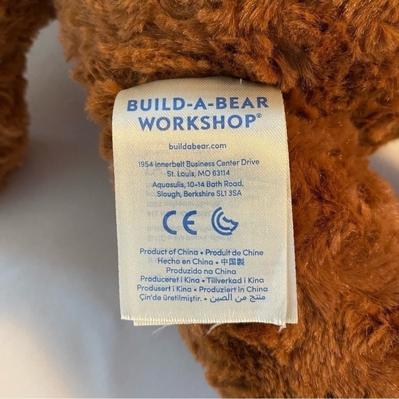 BUILD A Bear Workshop Hockey Sticks Teddy Bear - Picture 6 of 7